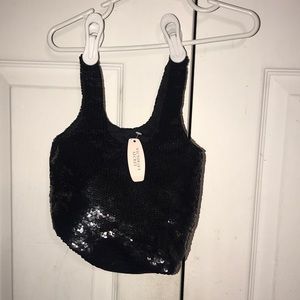 NWT Women’s VS Sequined Sack Purse
